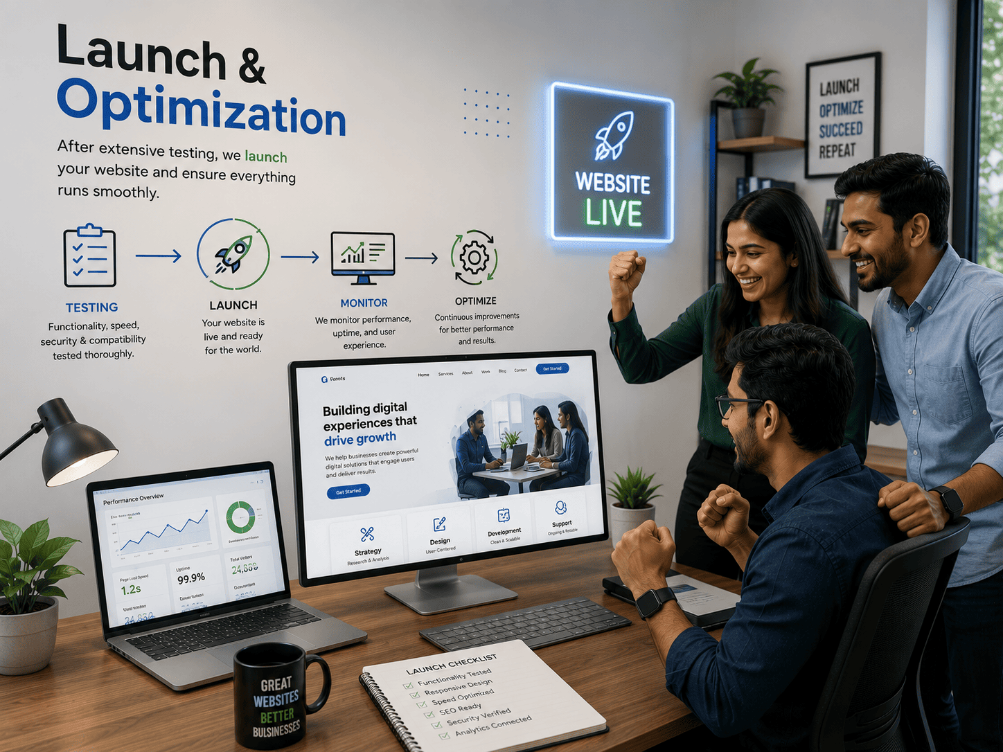 Launch & Optimization