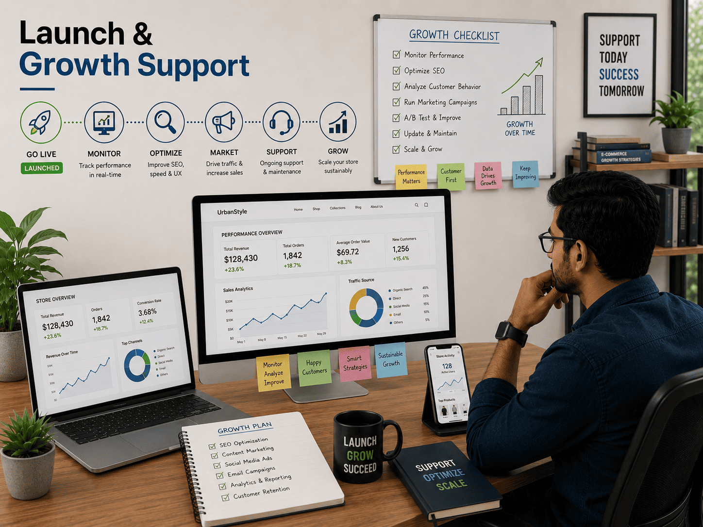 Launch & Growth Support